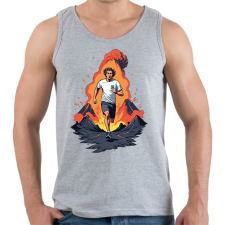 PRINTFASHION Futó - Férfi atléta - Sport szürke atléta, trikó