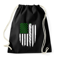 PRINTFASHION Füves zászló - Sportzsák, Tornazsák - Fekete tornazsák