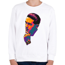 PRINTFASHION G-eazy - Gyerek pulóver - Fehér
