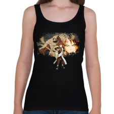 PRINTFASHION Gaara - Női atléta - Fekete női trikó