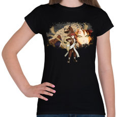 PRINTFASHION Gaara - Női póló - Fekete