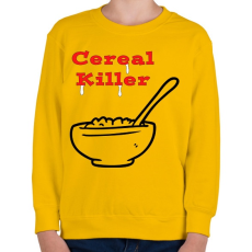 PRINTFASHION gabona gyilkos - Gyerek pulóver - Sárga