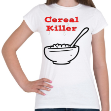 PRINTFASHION gabona gyilkos - Női póló - Fehér női póló