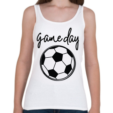 PRINTFASHION Game day - Női atléta - Fehér női trikó