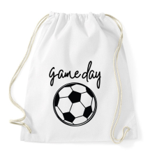 PRINTFASHION Game day - Sportzsák, Tornazsák - Fehér tornazsák