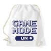 PRINTFASHION Game mode on - Sportzsák, Tornazsák - Fehér