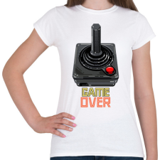 PRINTFASHION GAME OVER 2 - Női póló - Fehér női póló