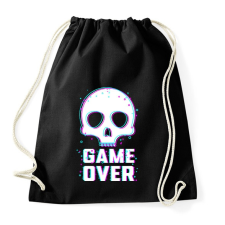 PRINTFASHION Game Over - Sportzsák, Tornazsák - Fekete tornazsák