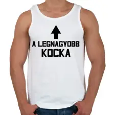 PRINTFASHION Gamer - Férfi atléta - Fehér atléta, trikó