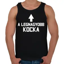PRINTFASHION Gamer - Férfi atléta - Fekete atléta, trikó