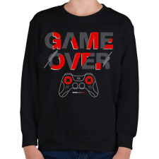 PRINTFASHION gamer - Gyerek pulóver - Fekete gyerek pulóver, kardigán
