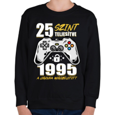 PRINTFASHION Gamer Legenda - Gyerek pulóver - Fekete gyerek pulóver, kardigán