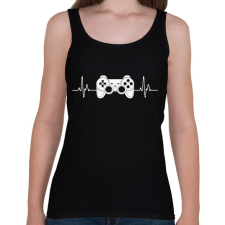 PRINTFASHION gamer - Női atléta - Fekete női trikó