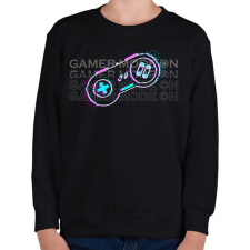 PRINTFASHION Gamer ON 2 - Gyerek pulóver - Fekete gyerek pulóver, kardigán