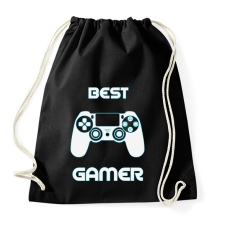 PRINTFASHION Gamer  - Sportzsák, Tornazsák - Fekete tornazsák