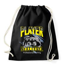 PRINTFASHION gamer - Sportzsák, Tornazsák - Fekete tornazsák