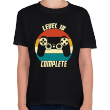 PRINTFASHION Gamer szülinap - Gyerek póló - Fekete gyerek póló