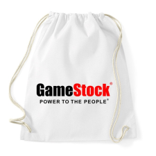 PRINTFASHION GameStock - Sportzsák, Tornazsák - Fehér tornazsák