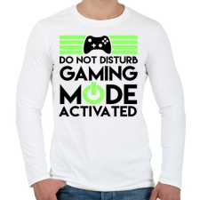 PRINTFASHION Gaming - Férfi hosszú ujjú póló - Fehér férfi póló