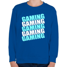 PRINTFASHION Gaming - Gyerek pulóver - Királykék gyerek pulóver, kardigán