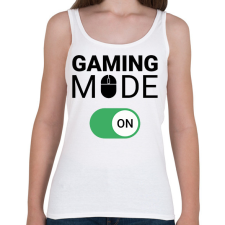 PRINTFASHION Gaming mode on! - Női atléta - Fehér női trikó