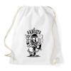 PRINTFASHION Gangsta Sh*t - Sportzsák, Tornazsák - Fehér
