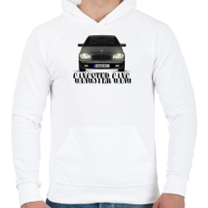 PRINTFASHION Gangster Gang - Férfi kapucnis pulóver - Fehér