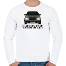 PRINTFASHION Gangster Gang - Férfi pulóver - Fehér férfi pulóver, kardigán