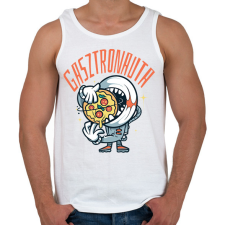 PRINTFASHION Gasztronauta - Férfi atléta - Fehér atléta, trikó