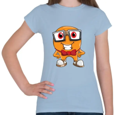 PRINTFASHION Geek - Női póló - Világoskék női póló