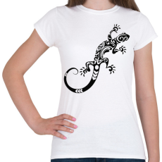 PRINTFASHION Gekkó - Női póló - Fehér