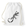 PRINTFASHION Gekkó - Sportzsák, Tornazsák - Fehér