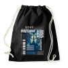 PRINTFASHION Gemini - Streetwear style - Sportzsák, Tornazsák - Fekete