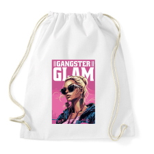 PRINTFASHION Gengszter glam - Sportzsák, Tornazsák - Fehér tornazsák