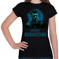 PRINTFASHION GENNARO SAVASTANO- GOMORRAH - Női póló - Fekete