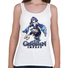 PRINTFASHION Genshin Impact - Női atléta - Fehér