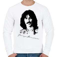 PRINTFASHION George Harrison - Férfi pulóver - Fehér