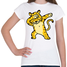 PRINTFASHION Gepárd dab. - Női póló - Fehér női póló