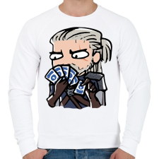 PRINTFASHION Geralt férfi pulóver, kardigán