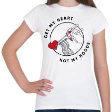 PRINTFASHION Get my heart - Női póló - Fehér női póló