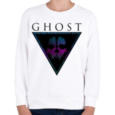 PRINTFASHION Ghost - Gyerek pulóver - Fehér