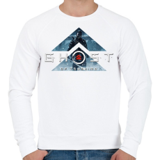 PRINTFASHION Ghost of Tsushima - Férfi pulóver - Fehér