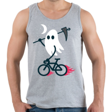 PRINTFASHION Ghost Rider - Férfi atléta - Sport szürke atléta, trikó