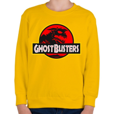 PRINTFASHION Ghostbusters - Gyerek pulóver - Sárga gyerek pulóver, kardigán