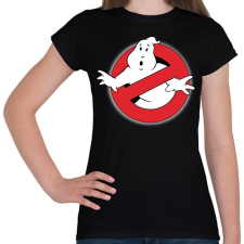 PRINTFASHION ghostbusters - Női póló - Fekete női póló
