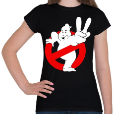 PRINTFASHION Ghostbusters - Női póló - Fekete