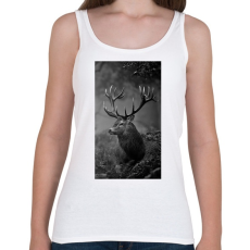 PRINTFASHION Gímszarvas - Női atléta - Fehér