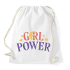 PRINTFASHION Girl power - erős nők - Sportzsák, Tornazsák - Fehér