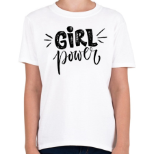 PRINTFASHION Girl power - Gyerek póló - Fehér gyerek póló