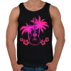 PRINTFASHION Gitáros  - Férfi atléta - Fekete